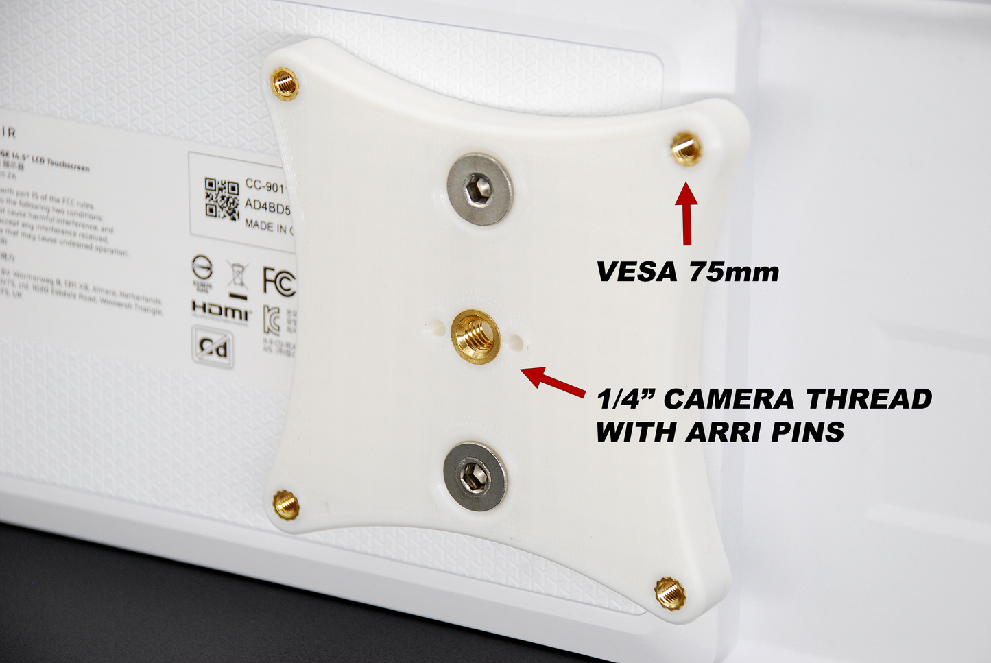 Corsair Xeneon Edge VESA and 1/4" ARRI Mounting Bracket