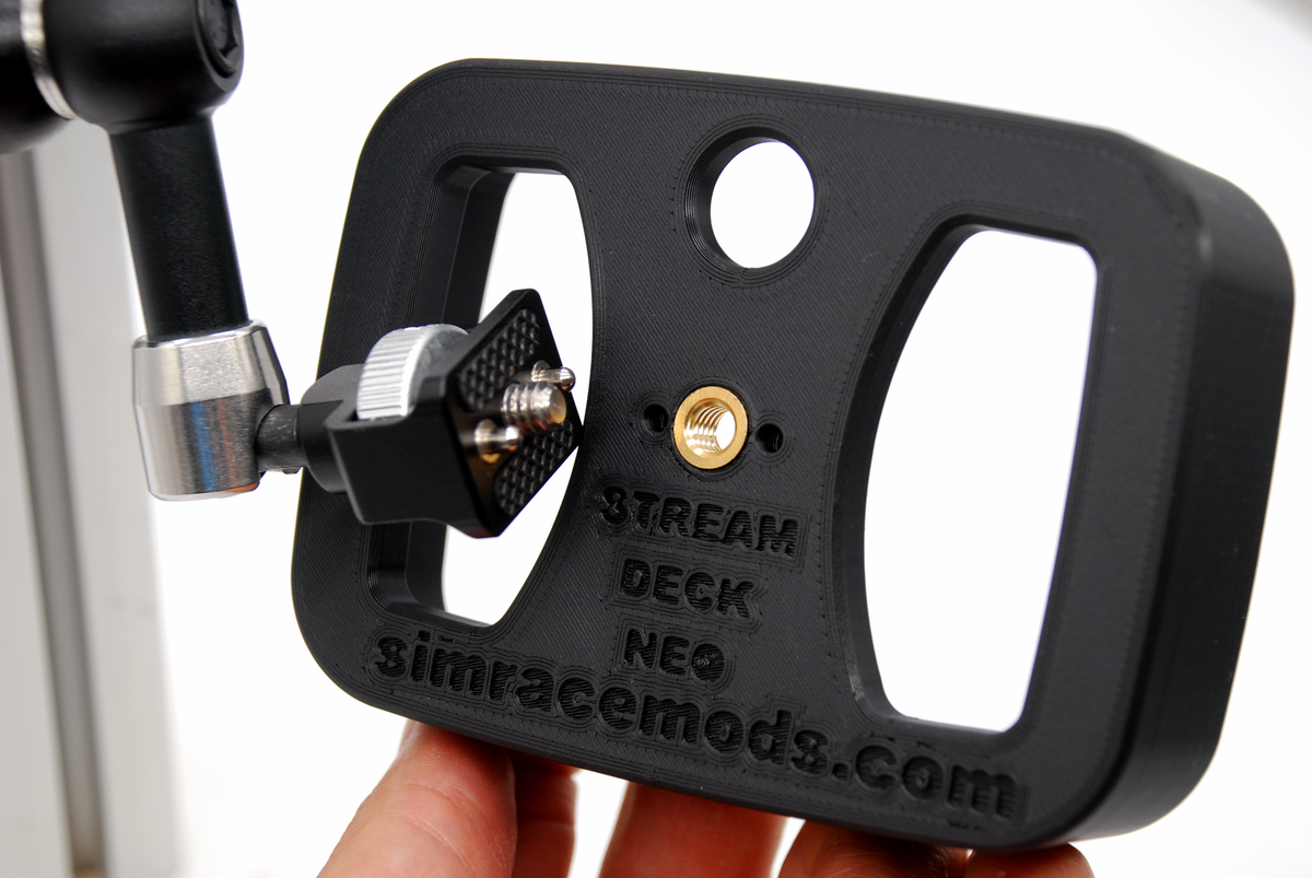 1/4" Camera Thread Mount for Stream Deck Neo