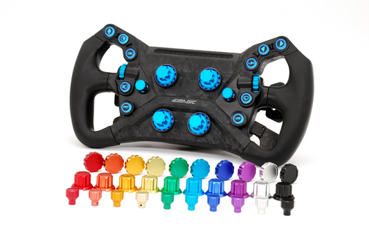 Anodized Aluminium Encoder Knobs for Simagic GT Neo