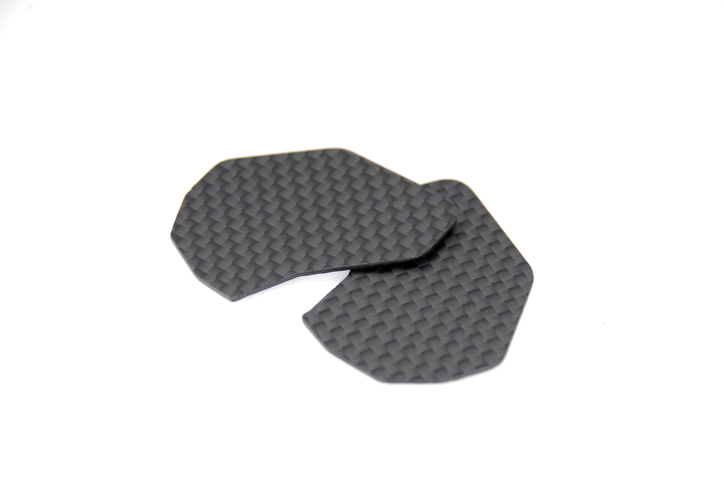 Caches palettes d'embrayage en Carbone véritable pour volant Fanatec Mclaren GT3 CSL Elite x2