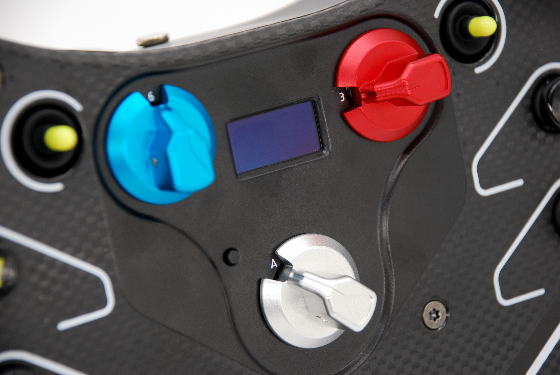 Anodized CNC Aluminium Encoder Knobs for Fanatec CSL Steering