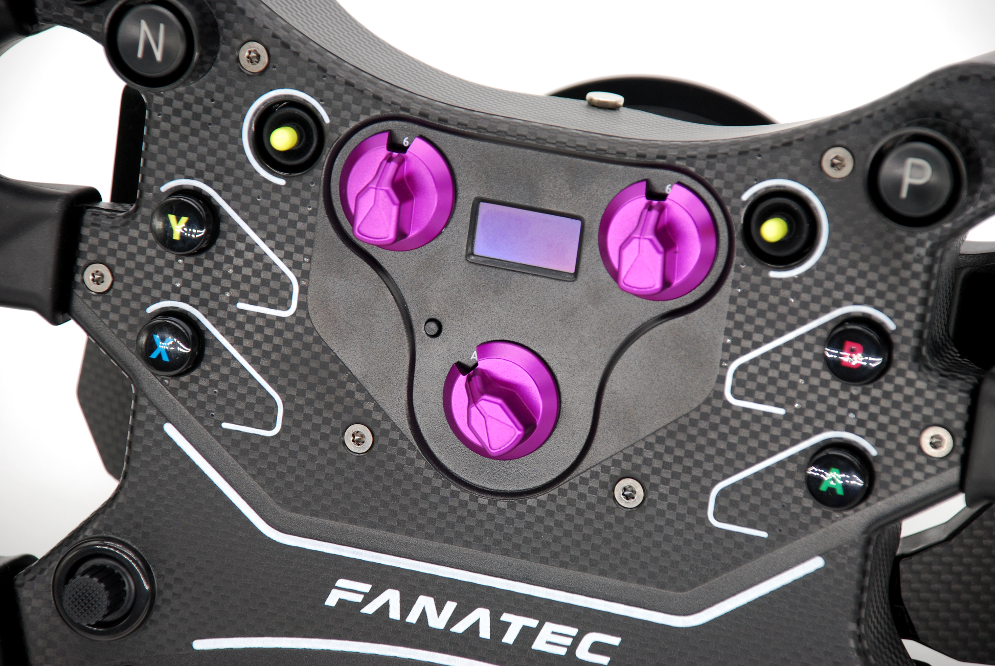 Anodized CNC Aluminium Encoder Knobs for Fanatec CSL Steering
