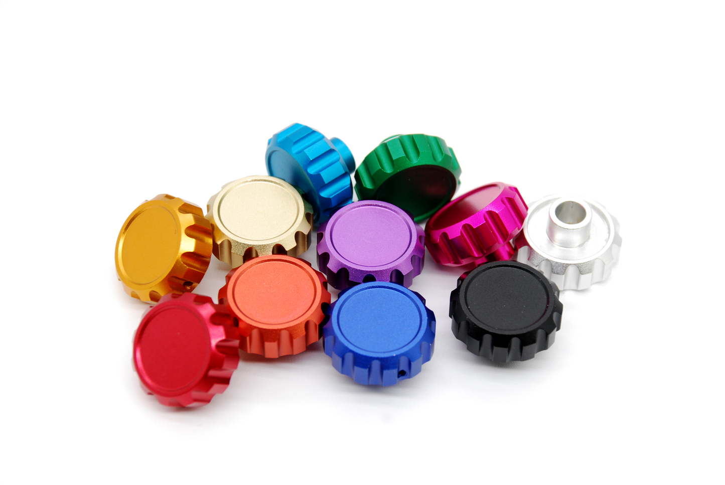 Anodized Aluminium Encoder Knobs for Fanatec Formula v3 Wheel