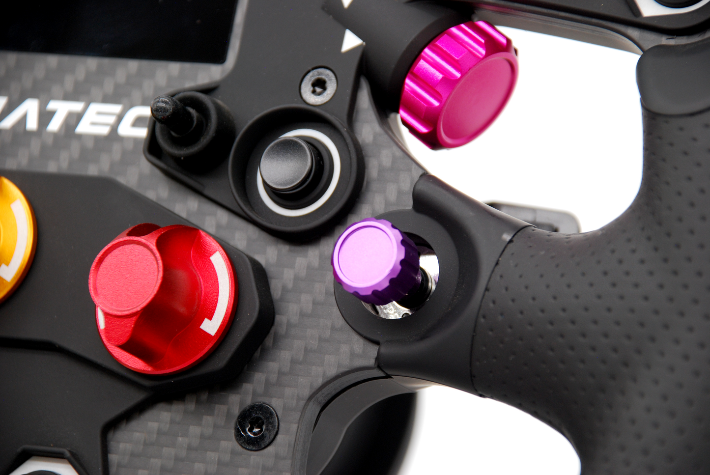 Manopole Encoder in Alluminio Anodizzato per Volanti Formula Fanatec