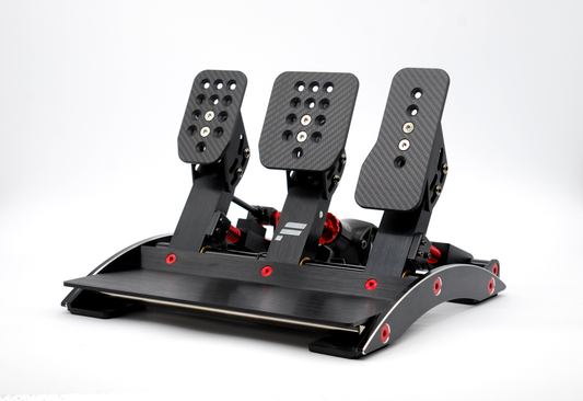 Pro Carbon Pedals - Fanatec Clubsport v3 Carbon Fibre Pedal Faces