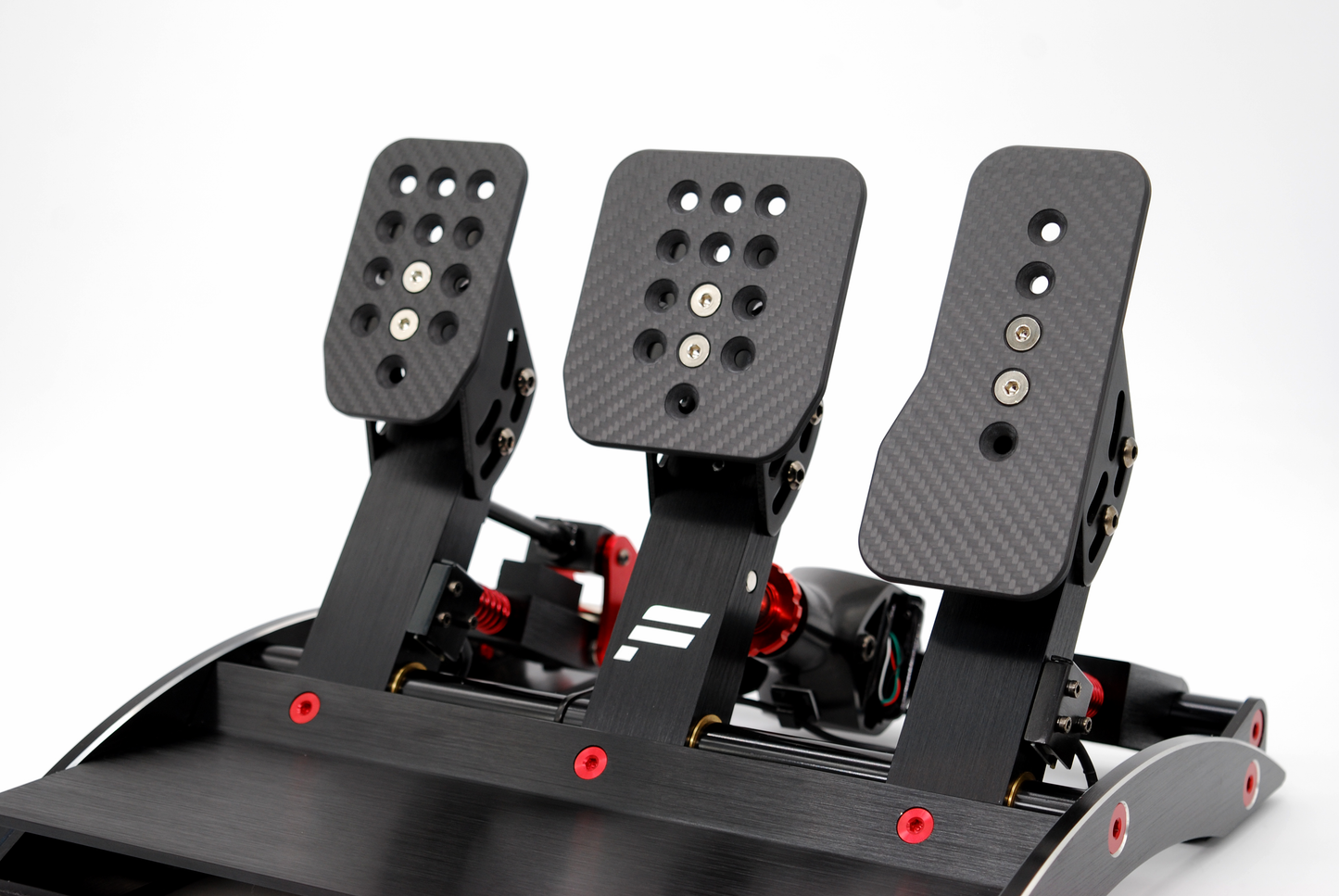 Pro Carbon Pedals - Fanatec Clubsport v3 Carbon Fibre Pedal Faces