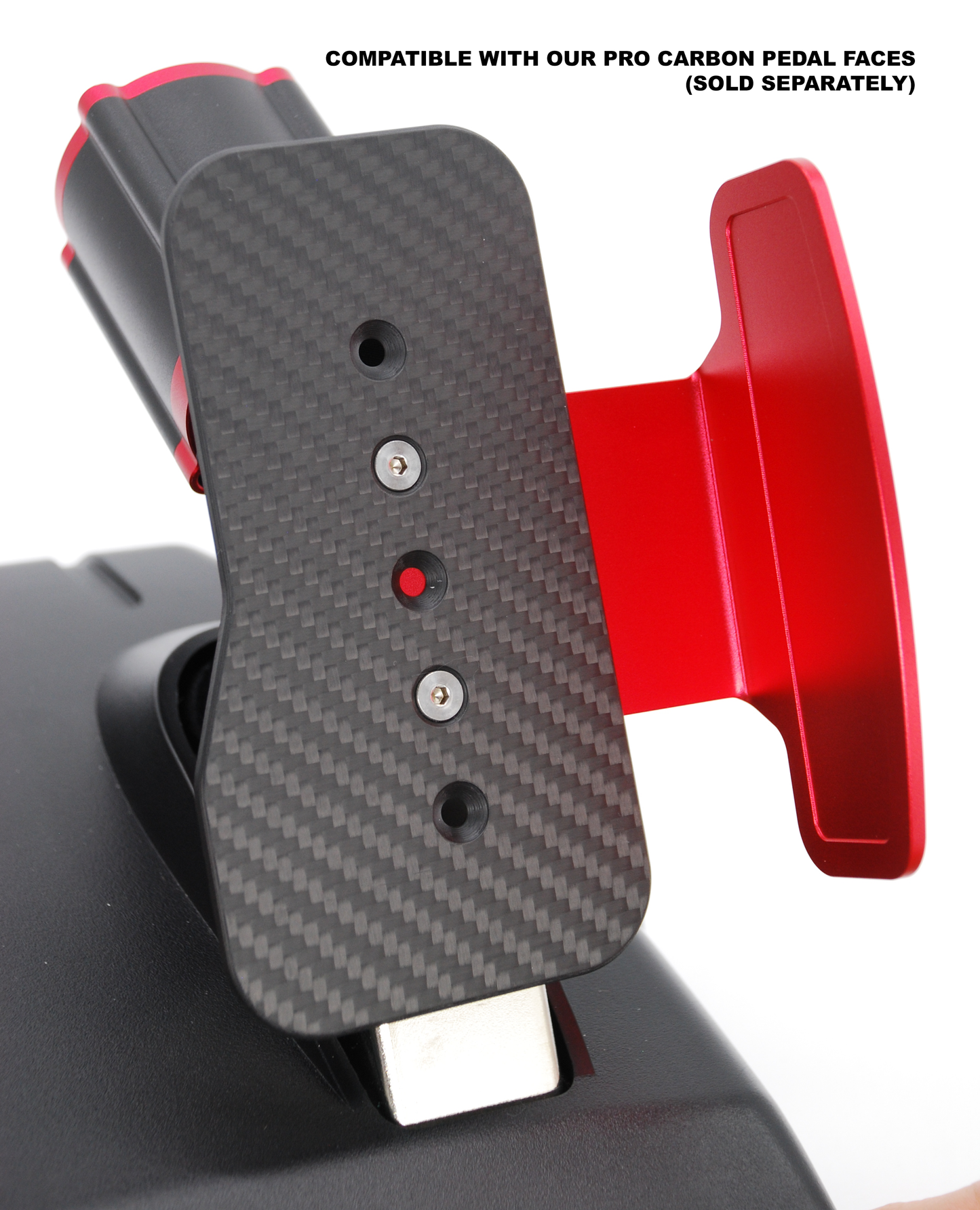 Pedal Side Foot Support Plate for Logitech G923 G29 G920 Sim Racing Pedals