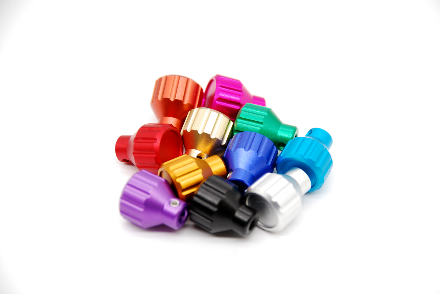 Anodized Aluminium Encoder Knobs for Fanatec Formula v3 Wheel