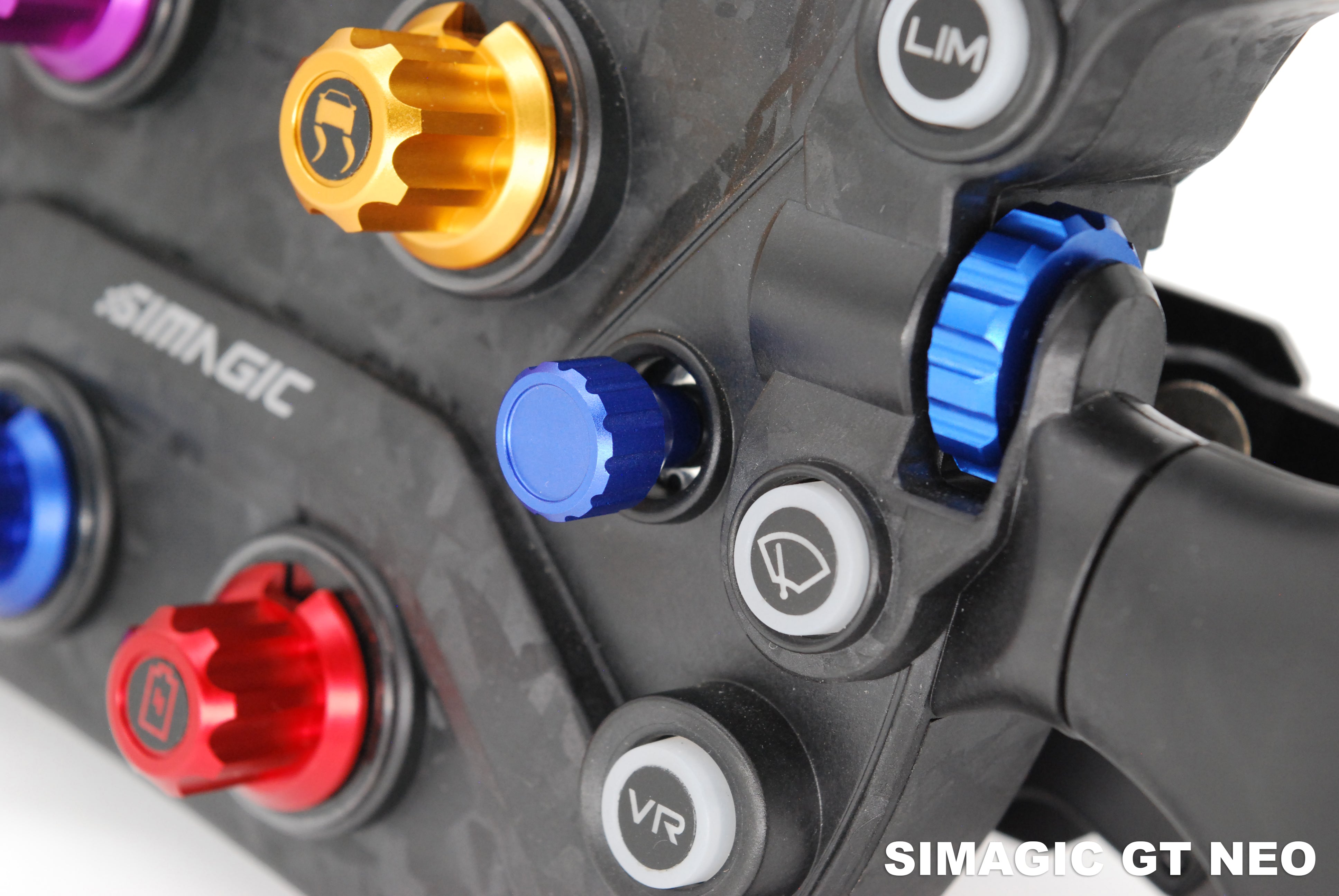 Funky Switch / Joystick Knob for Simagic GT Neo Anodised Aluminium ...