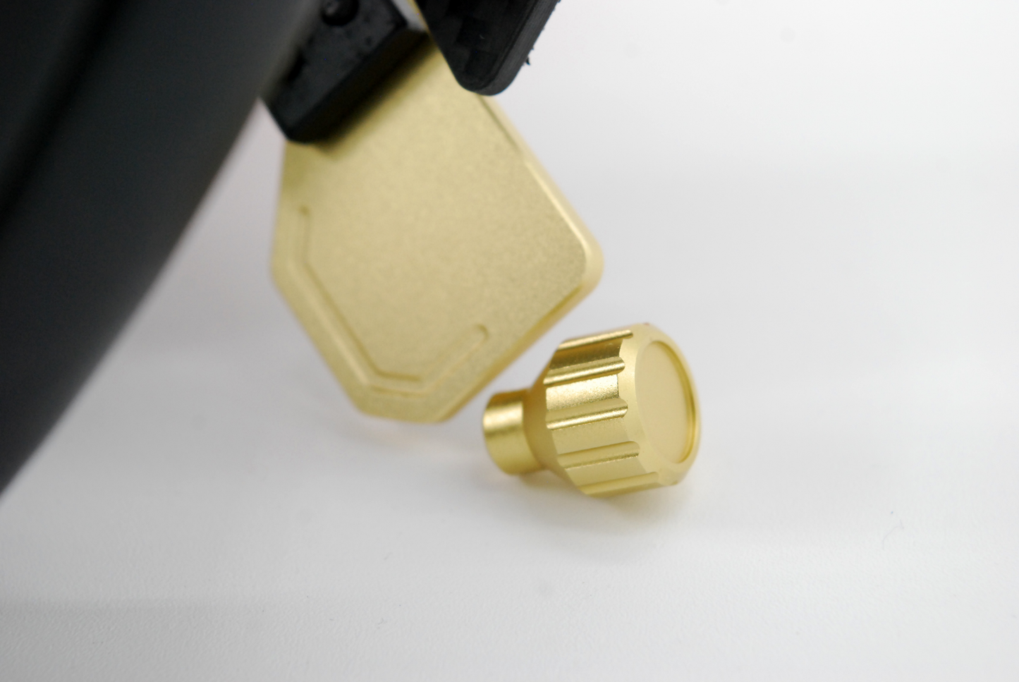 Funky Switch & Joystick Knob for Simagic GT Neo Anodised Aluminium