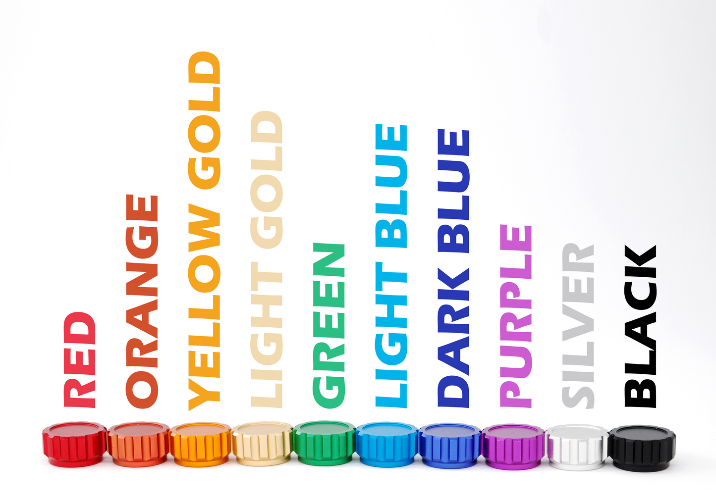 Anodized Aluminium Encoder Knobs for Cube Controls Astra