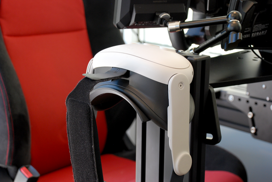 Meta Quest 3 Headset Mount for Aluminium Profile Sim Rig