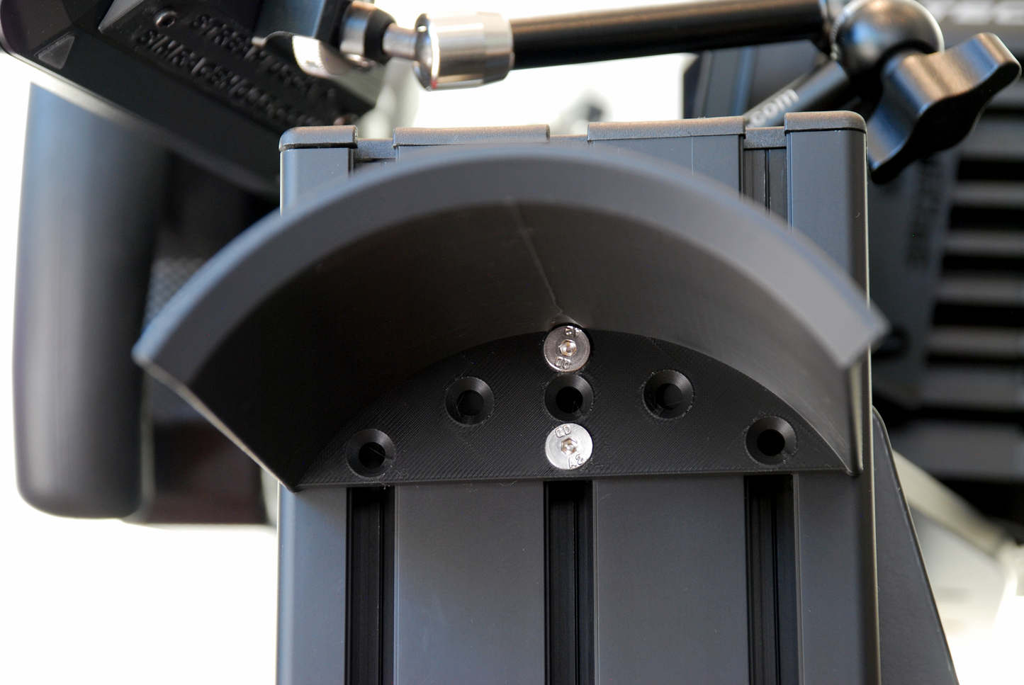 Meta Quest 3 Headset Mount for Aluminium Profile Sim Rig