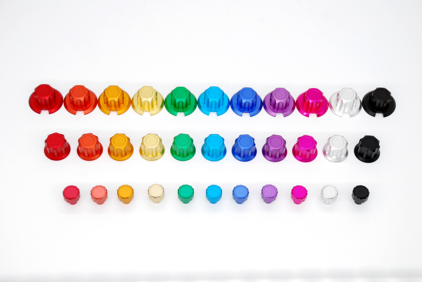 Anodized Aluminium Encoder Knobs for Moza KS Pro
