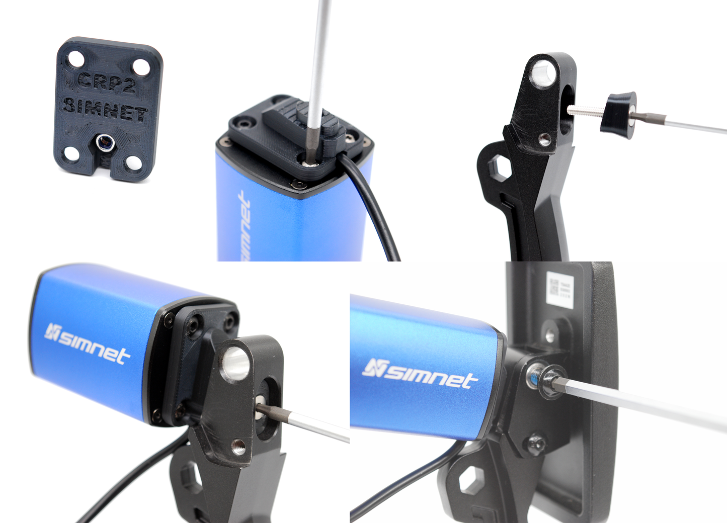 Moza CRP2 Mount for Simnet PTT HPM-L HPM-R Haptic Pedal Reactor