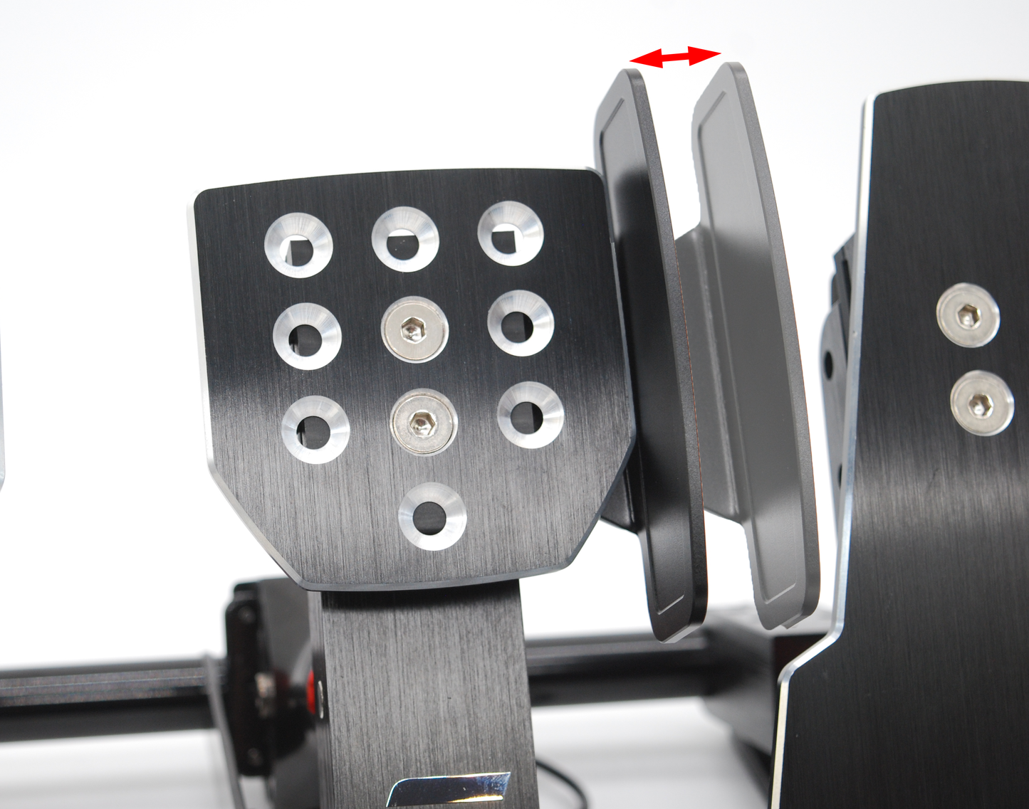 Pedal Side Foot Support Plate for Fanatec Clubsport V3 Pedals