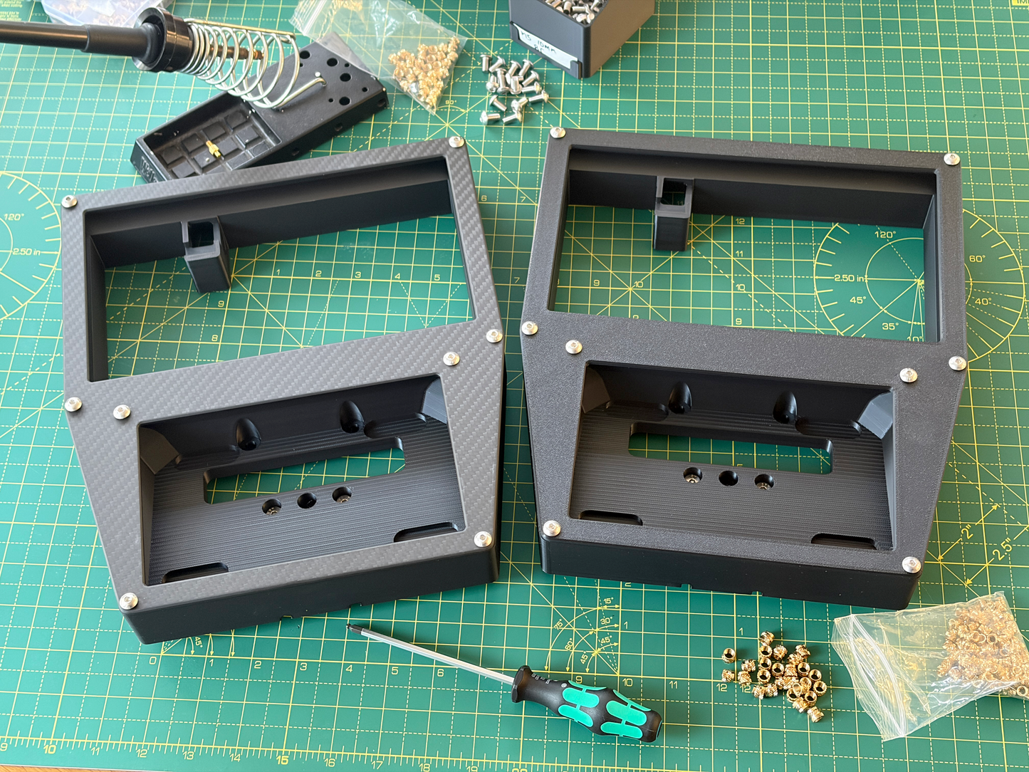 Stream Deck XL and Vocore 10" LCD Display Case for Sim Racing