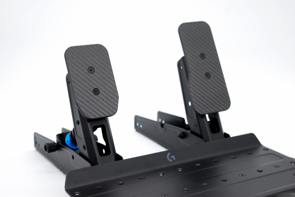 Logitech Pro Racing Pedals Inverted Pro Carbon Pedals - Logitech G RS Pedals RS50 – Sim Race Mods