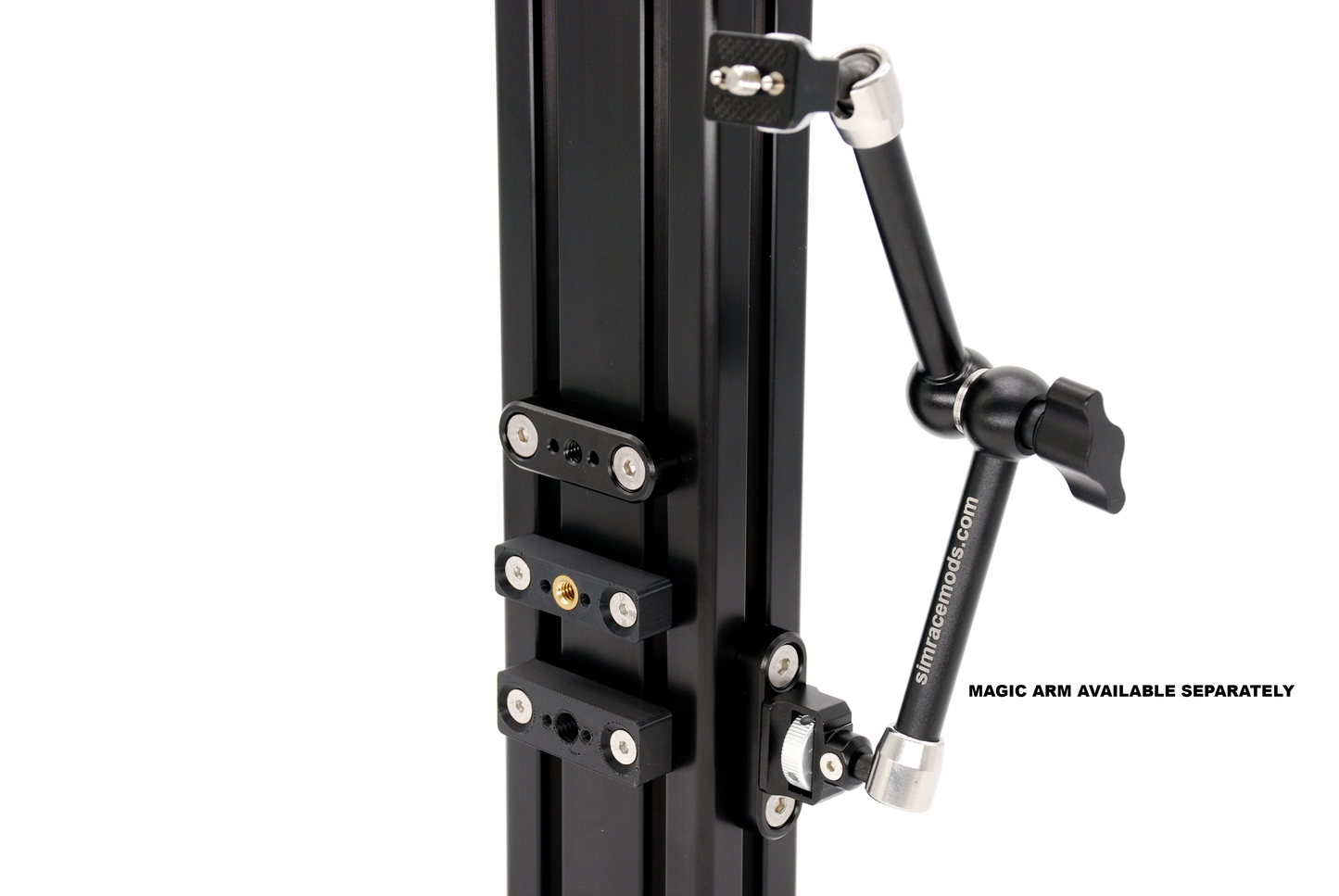 Monturas de rosca para cámaras para perfiles de aluminio - Plataformas de simulación de vuelo de carreras de simulación para cámaras