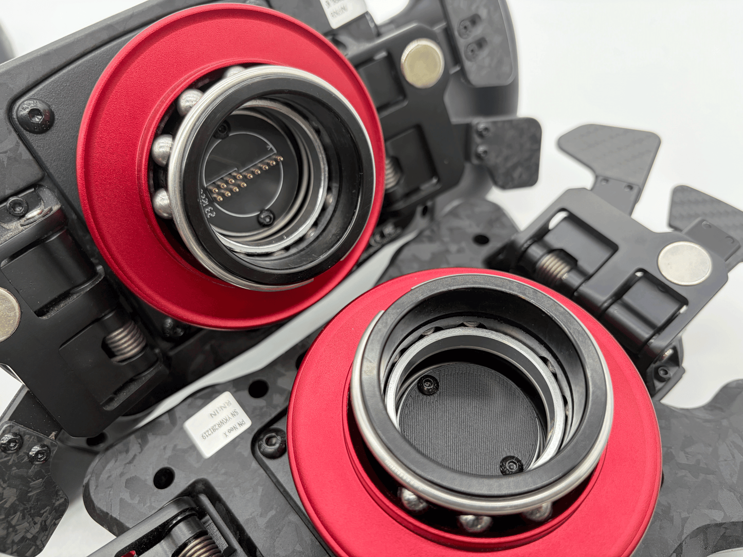 Pin Connector Cover Panel for Moza and Simagic Wheels
