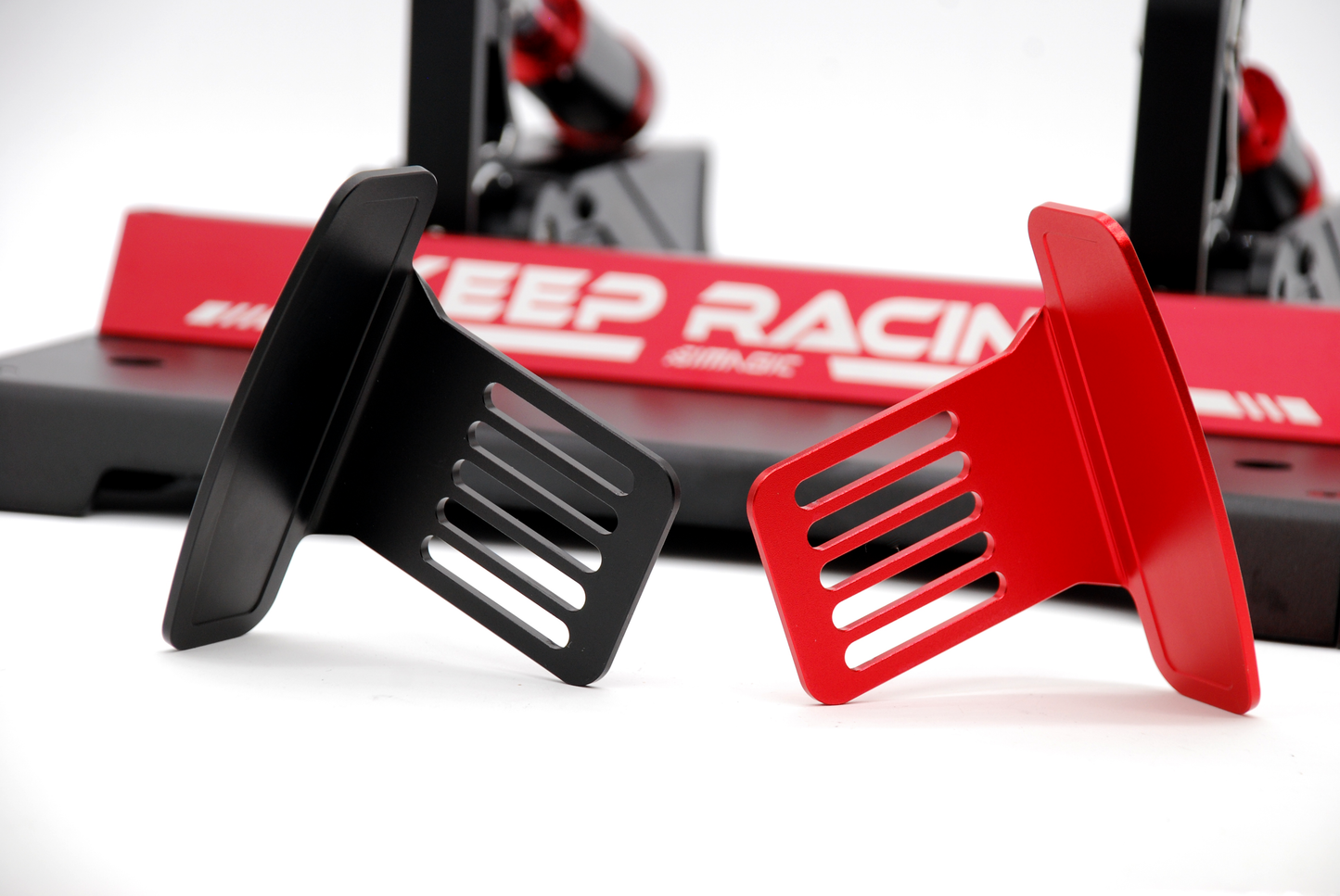 Placa de apoyo lateral para pedales Simagic P1000 de simulación de carreras