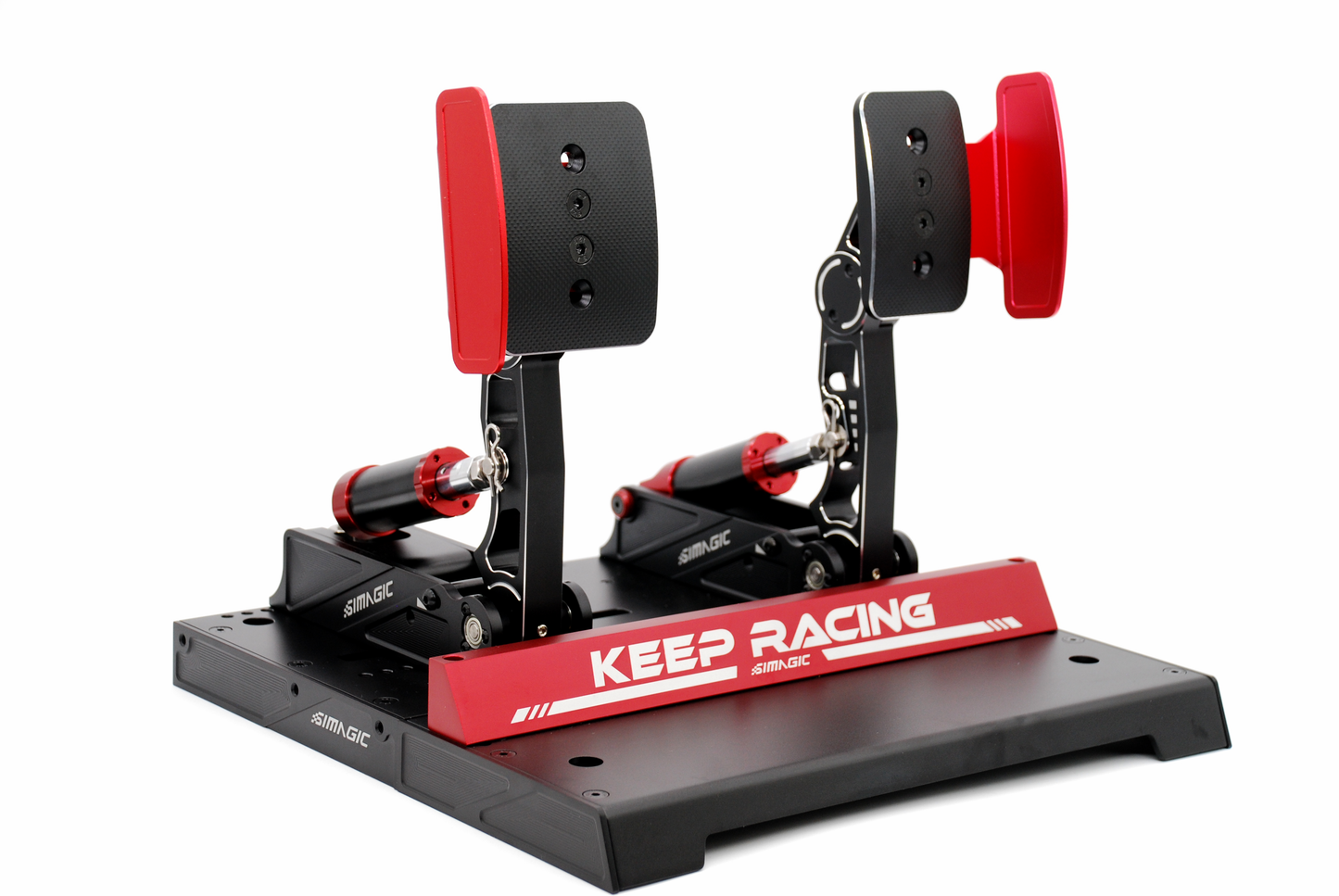 Placa de apoyo lateral para pedales Simagic P1000 de simulación de carreras