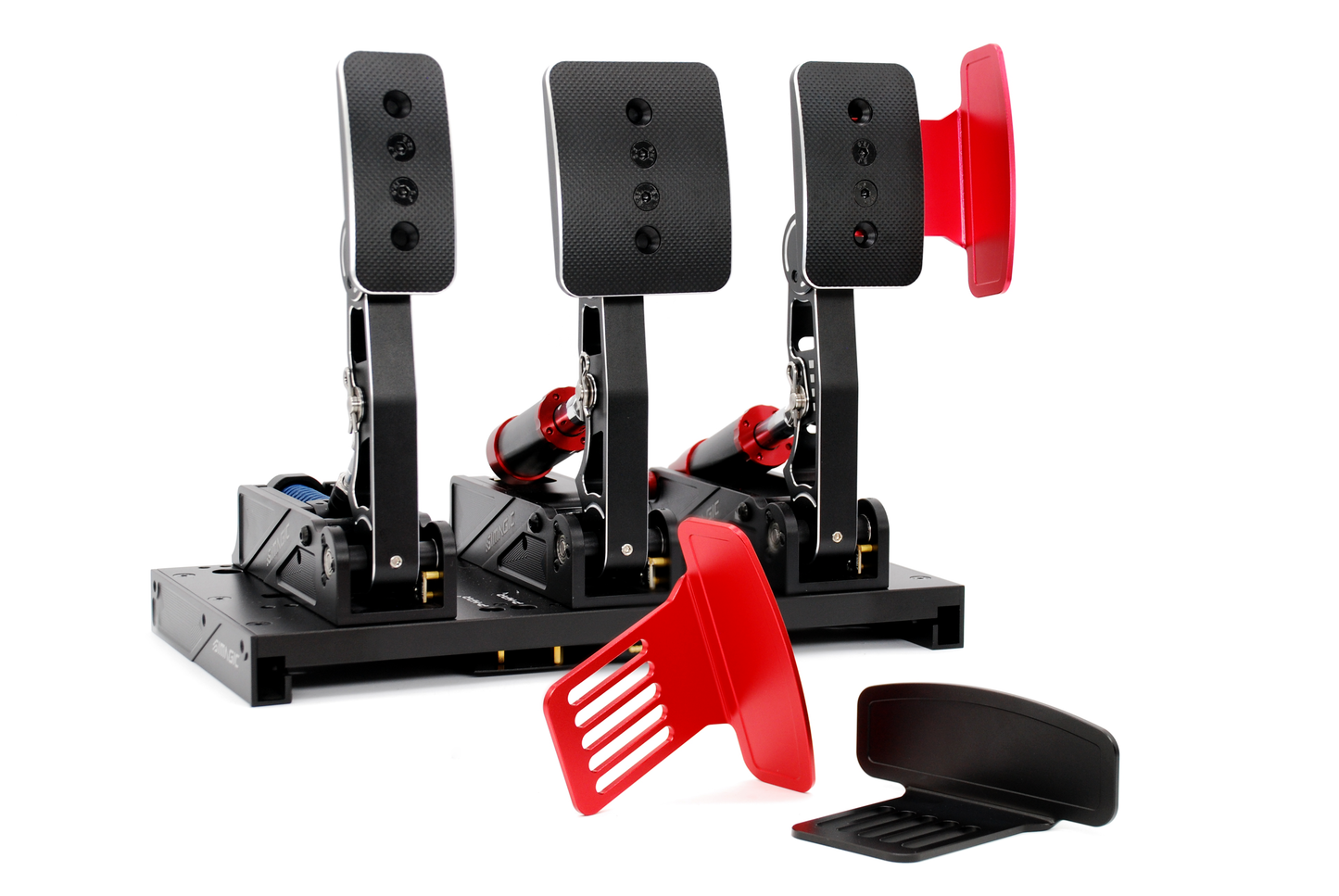 Placa de apoyo lateral para pedales Simagic P1000 de simulación de carreras