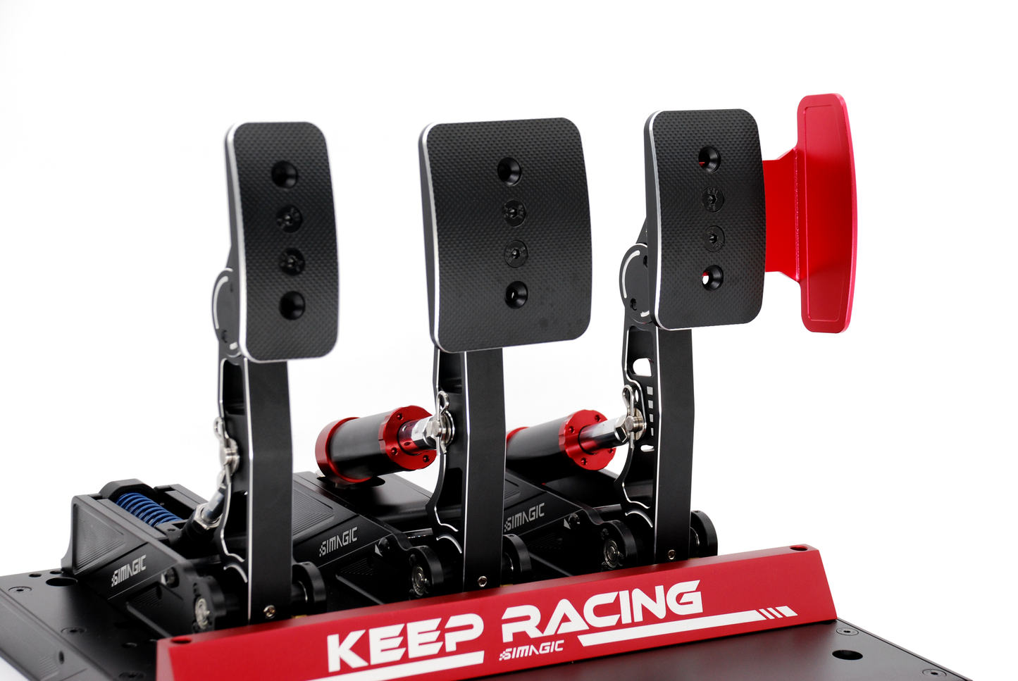 Placa de apoyo lateral para pedales Simagic P1000 de simulación de carreras