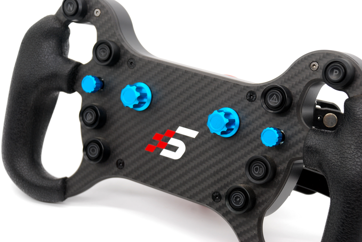 Anodized Aluminium Encoder Knobs for Simagic GT4 Wheel
