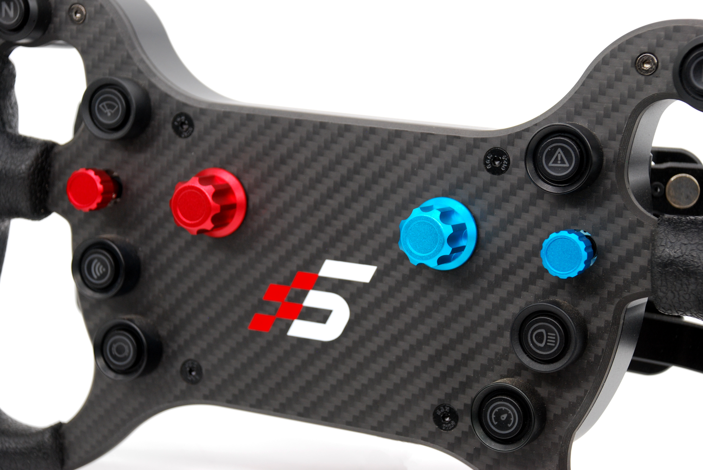 Anodized Aluminium Encoder Knobs for Simagic GT4 Wheel