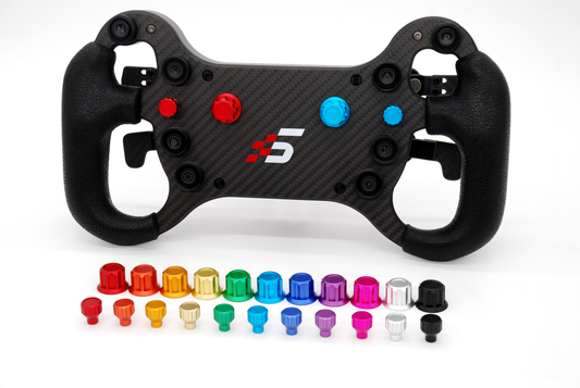 Anodized Aluminium Encoder Knobs for Simagic GT4 Wheel