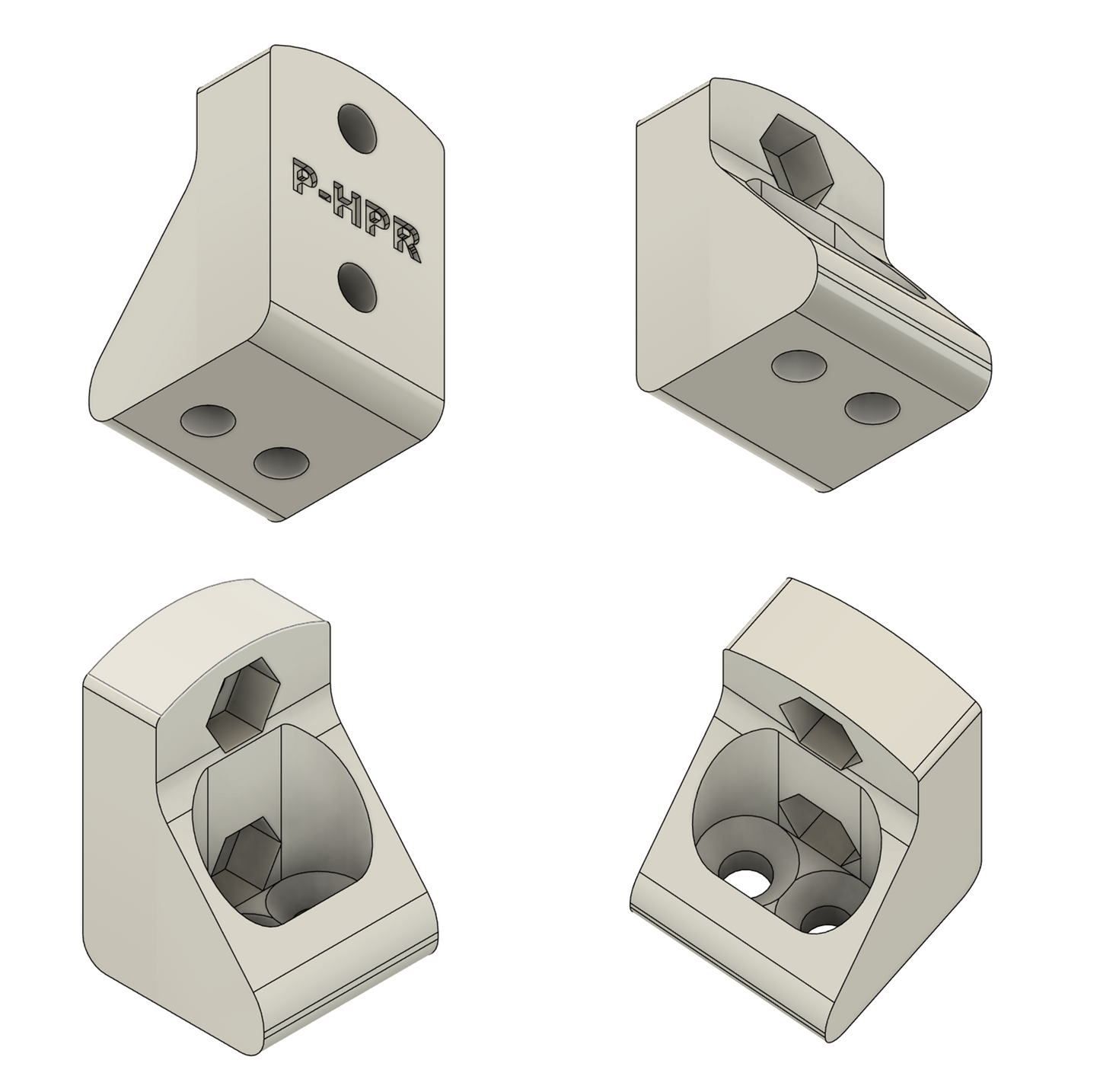 Support de montage du réacteur haptique Simagic P-HPR et P-HPR GT pour pédales Thrustmaster Raceline T598