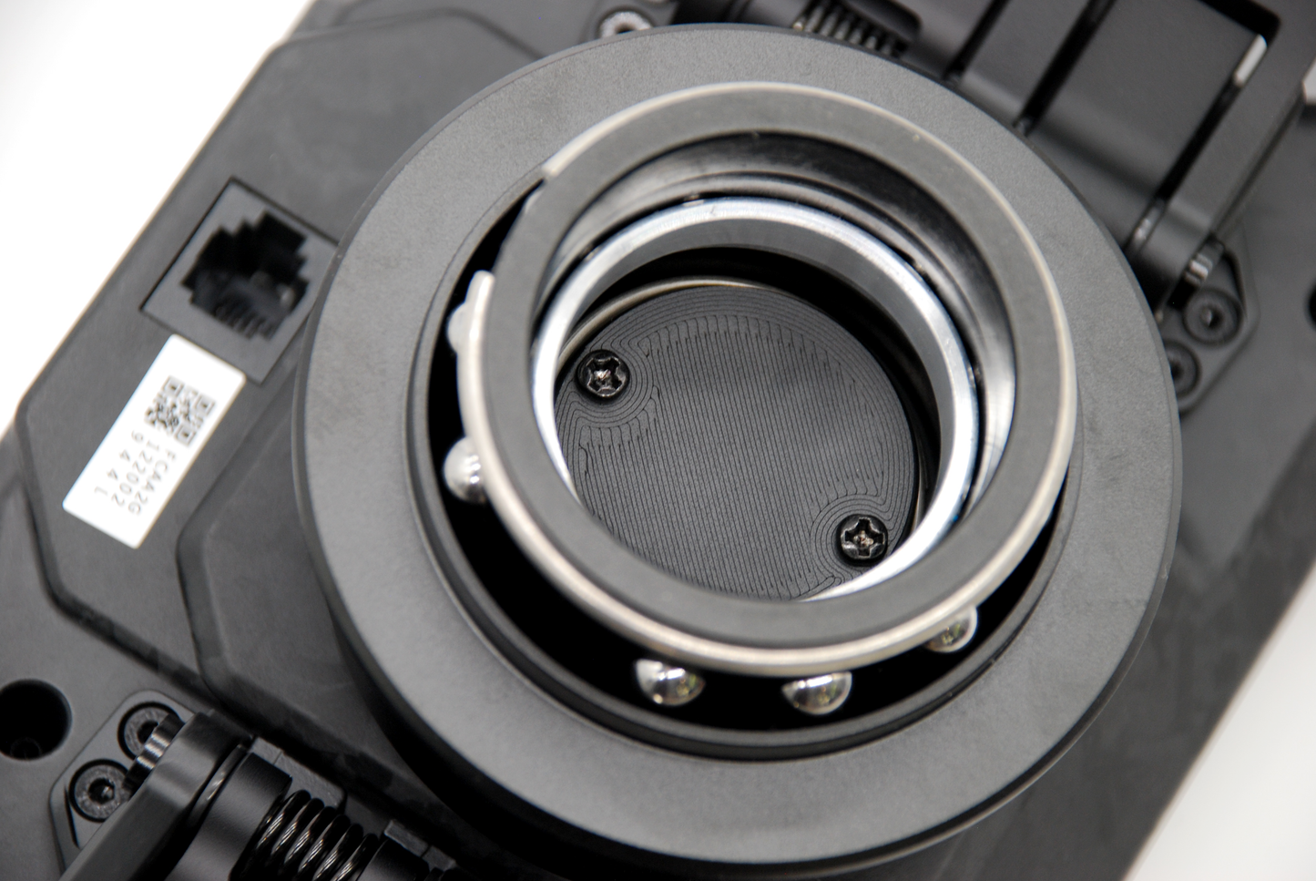 Pin Connector Cover Panel for Moza and Simagic Wheels