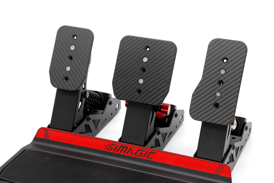 Pro Carbon Pedals - Simagic P700 Carbon Fibre Pedal Faces
