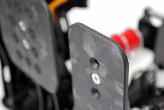 Pro Carbon Pedals - Simsonn Pro X Ultra, Pro Plus & Plus X Pedals Carbon Fibre Pedal Faces