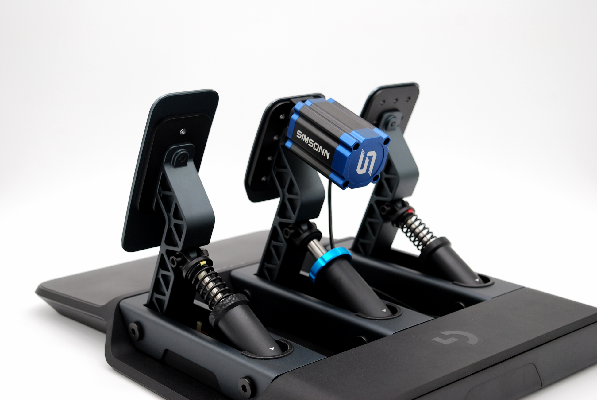 bat sim pedal Simsonn VAM Pro Haptic Pedal Reactor Mount For Logitech G Pro Pedals – Sim Race Mods