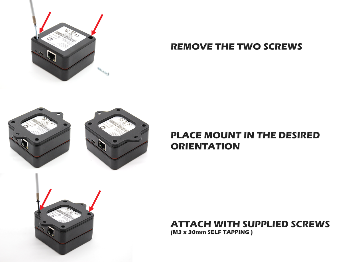 Simucube Link Hub Mount for Sim Rig Profile