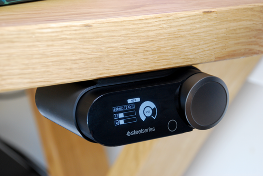 Under Desk Mount for SteelSeries Arctis Nova Pro Wireless Gaming Headset