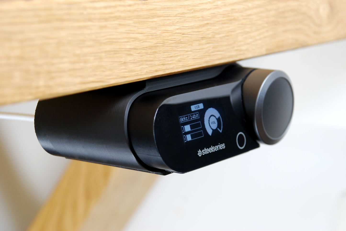 Under Desk Mount for SteelSeries Arctis Nova Pro Wireless Gaming Headset