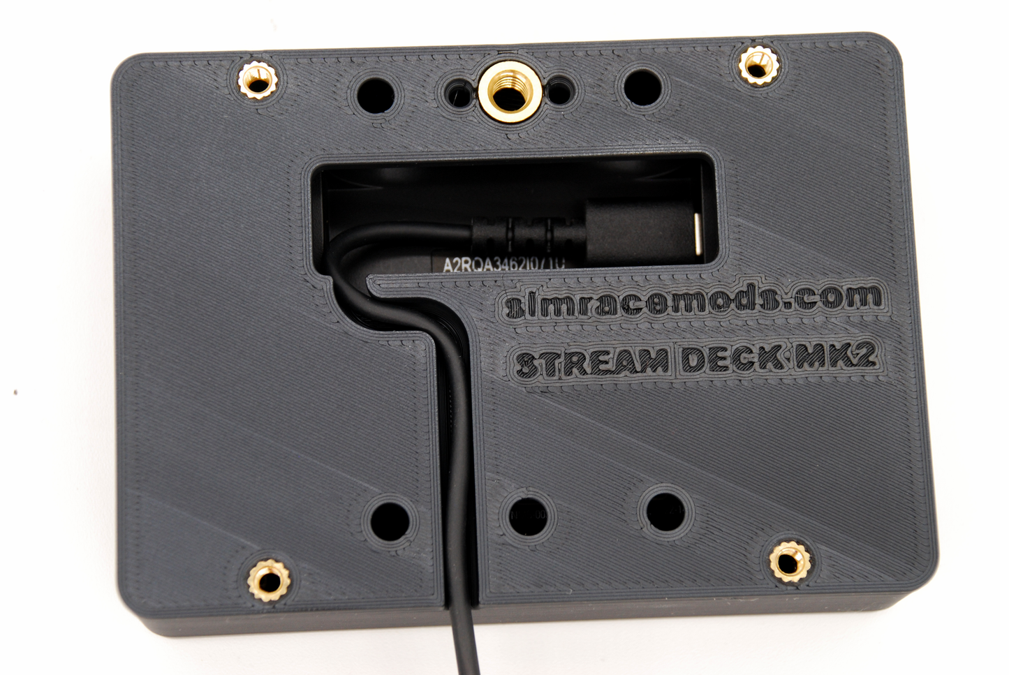 Estuche de montaje versátil para Elgato Stream Deck Mk2 de 15 teclas