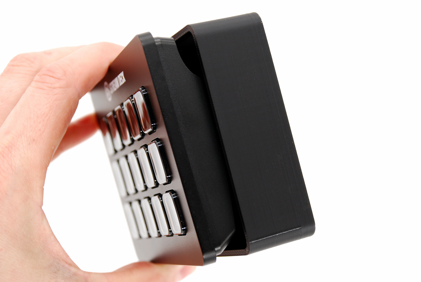 Estuche de montaje versátil para Elgato Stream Deck Mk2 de 15 teclas