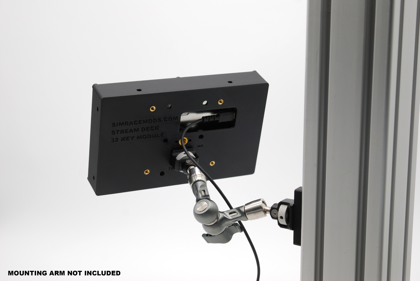 Versatile Mounting Case for Elgato Stream Deck 32 Key Module