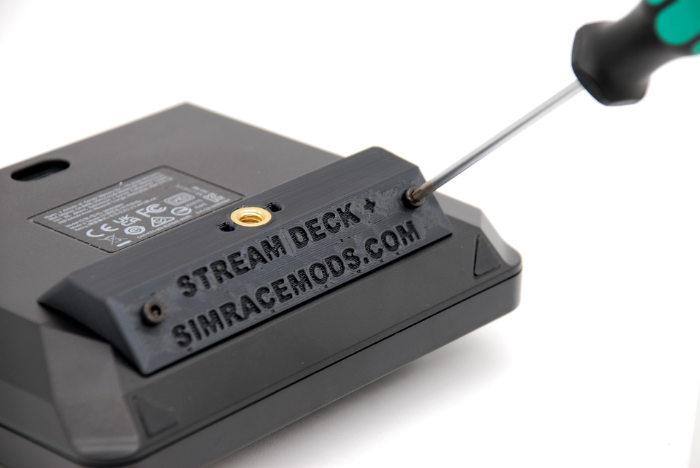 Camera Thread Mount Adapter for Elgato Stream Deck Plus + – Sim Race Mods