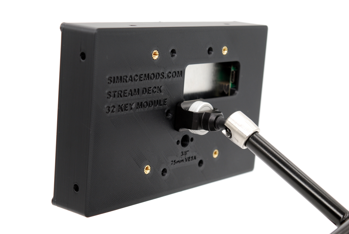 Versatile Mounting Case for Elgato Stream Deck 32 Key Module