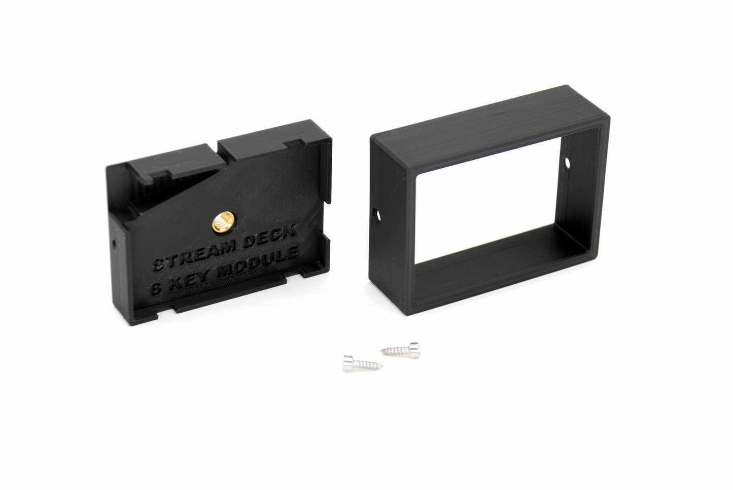 Case for Stream Deck 6 Key Module with 1/4" camera thread mount
