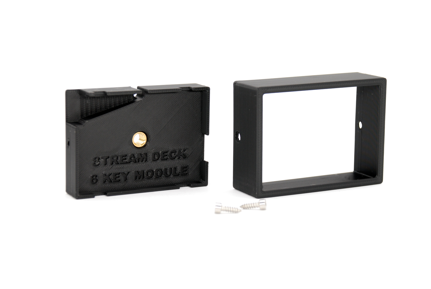 Case for Stream Deck 6 Key Module with 1/4" camera thread mount