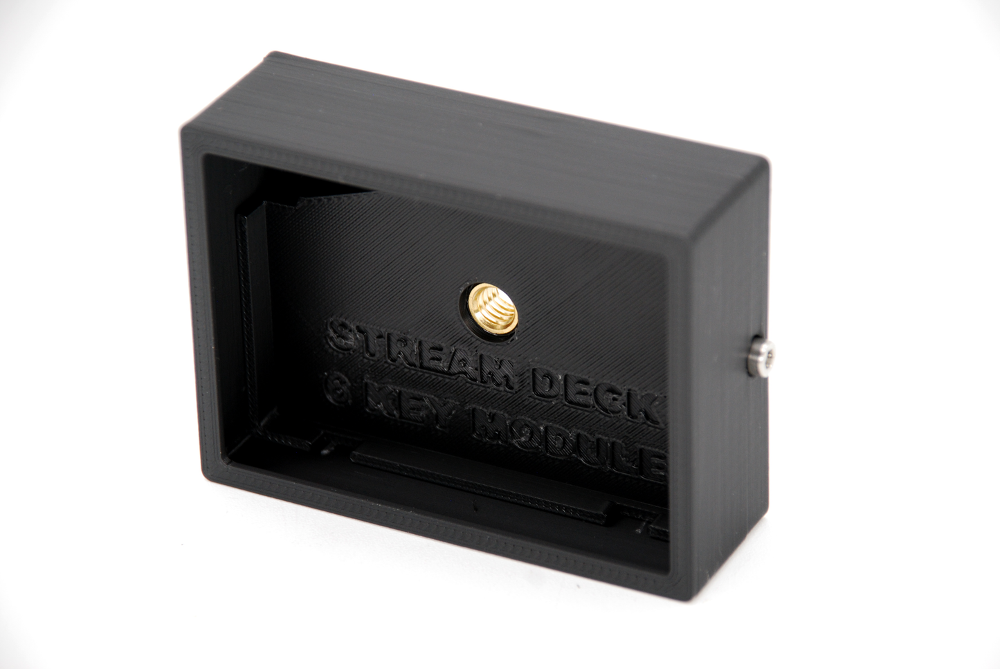 Case for Stream Deck 6 Key Module with 1/4" camera thread mount