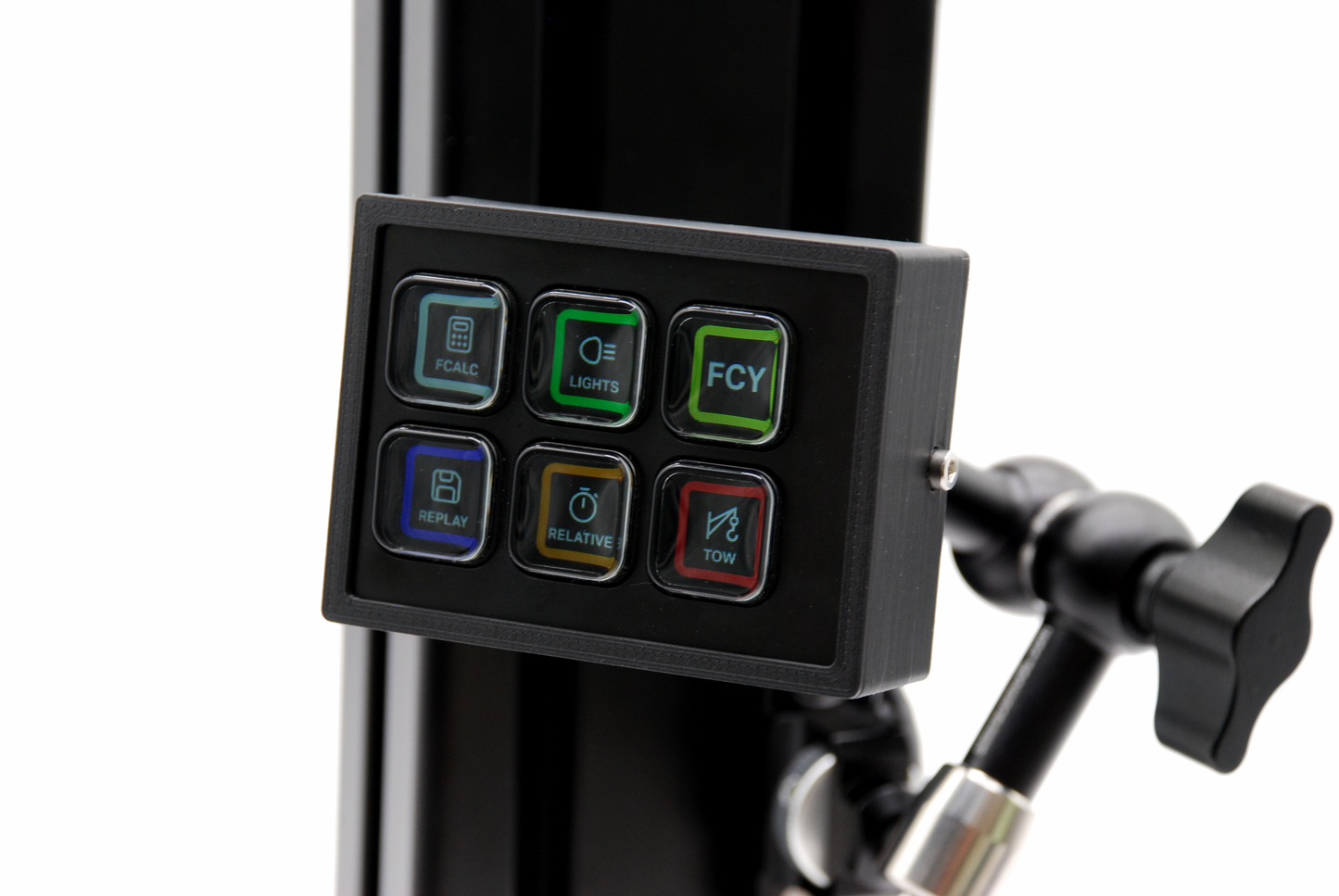 Case for Stream Deck 6 Key Module with 1/4" camera thread mount
