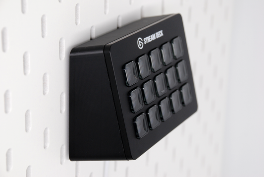 IKEA Skadis mount for Elgato Stream Deck Mk2 15 key