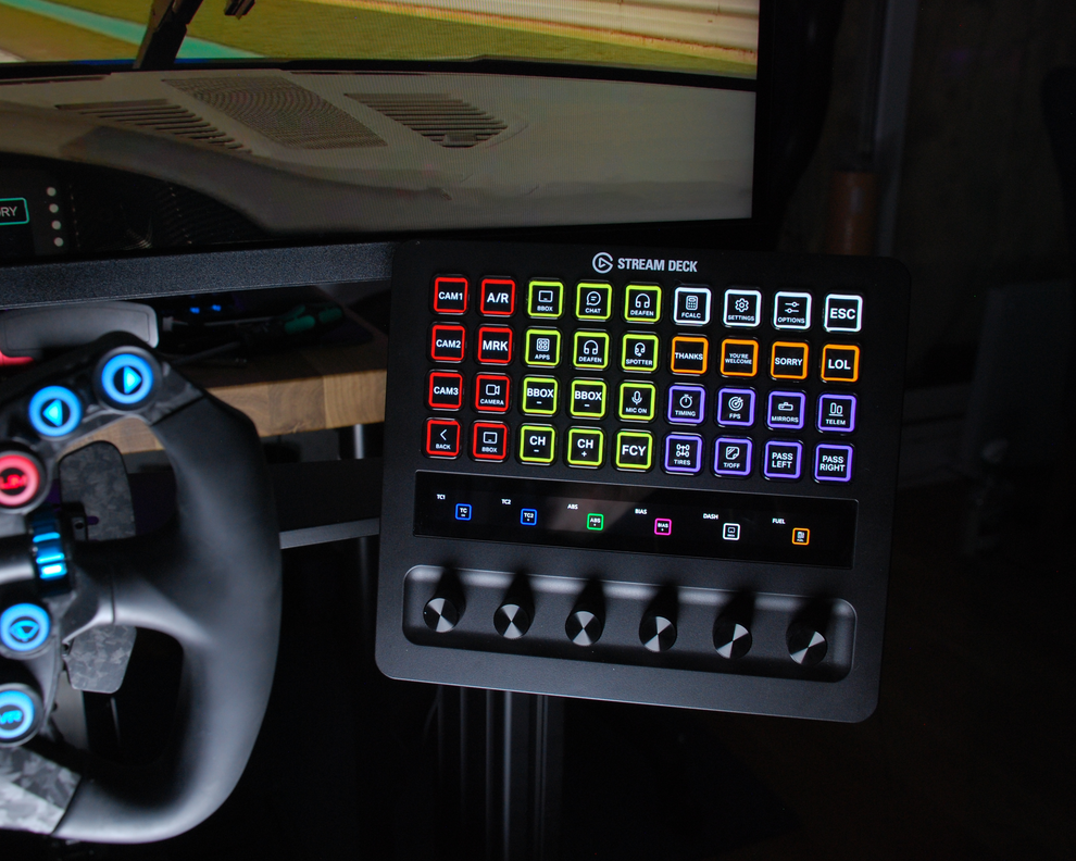 Mount for Stream Deck + XL with 1/4